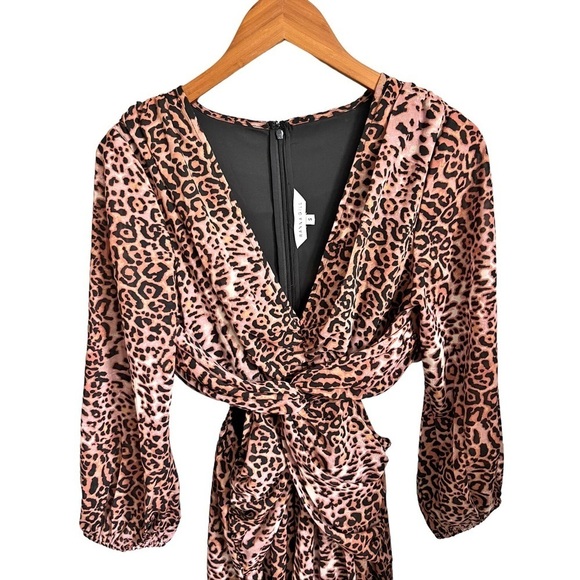 Anthropologie Ranna Gill Printed Cut Out Midi Boho Dress Size Small - Picture 5 of 10